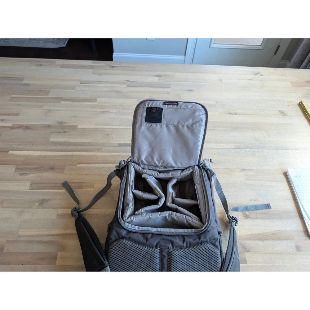 Lowepro‎ Photo Hatchback 22L AW Camera Backpack Grey Slate Outdoor Daypack